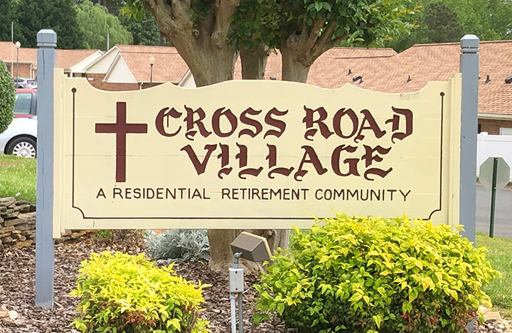 Cross Road Village Sign