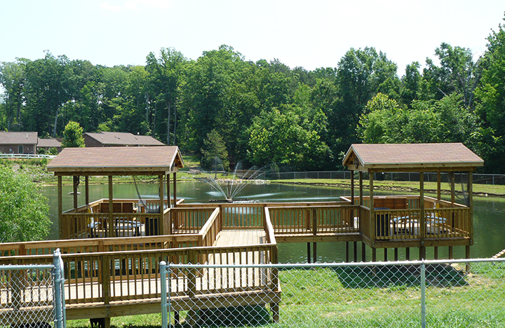 Our Pier on the Pond