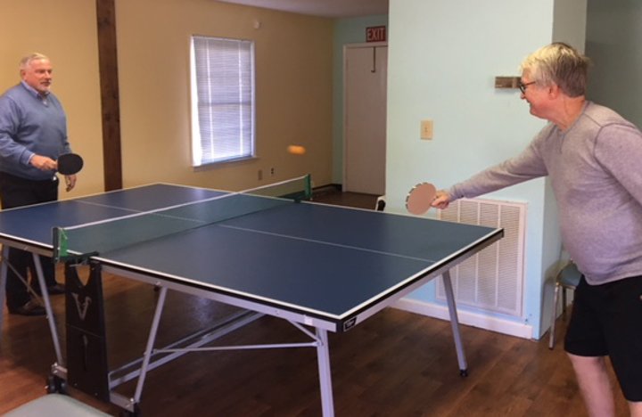 Enjoy a round of ping pong in our Activity Annex