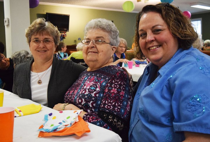 Enjoying a Mother Daughter Banquet